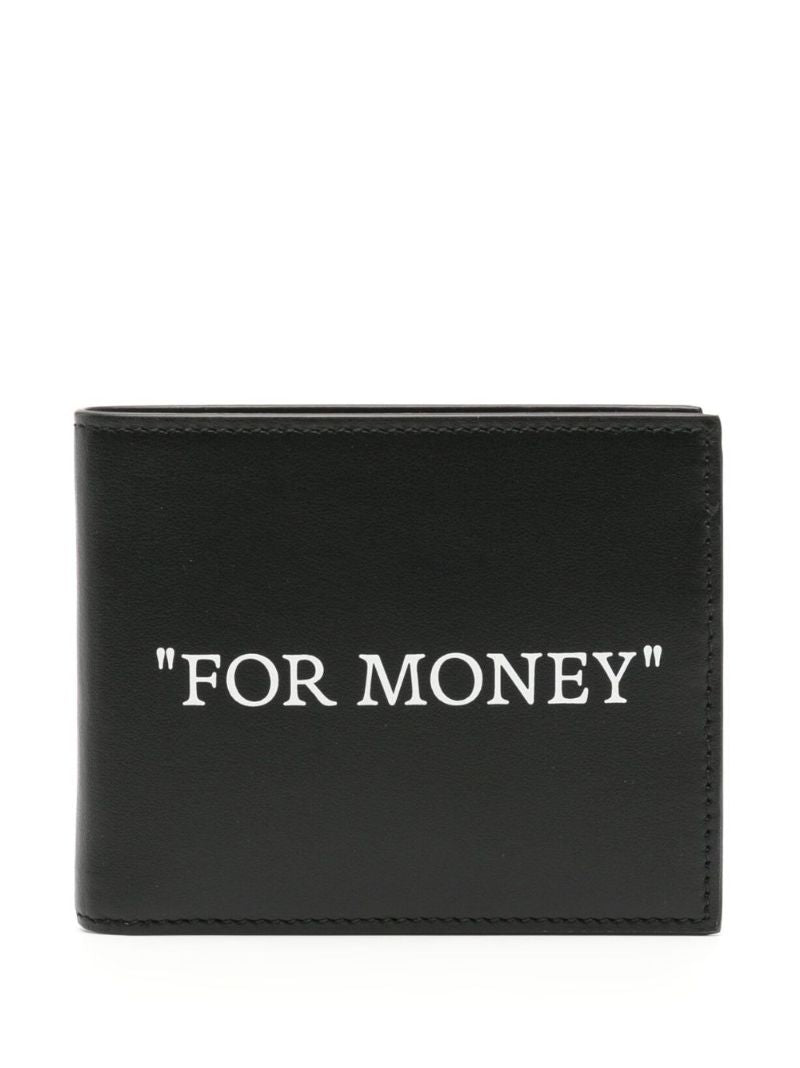 Black Bookish Bifold Wallet