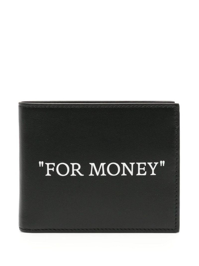 Black Bookish Bifold Wallet