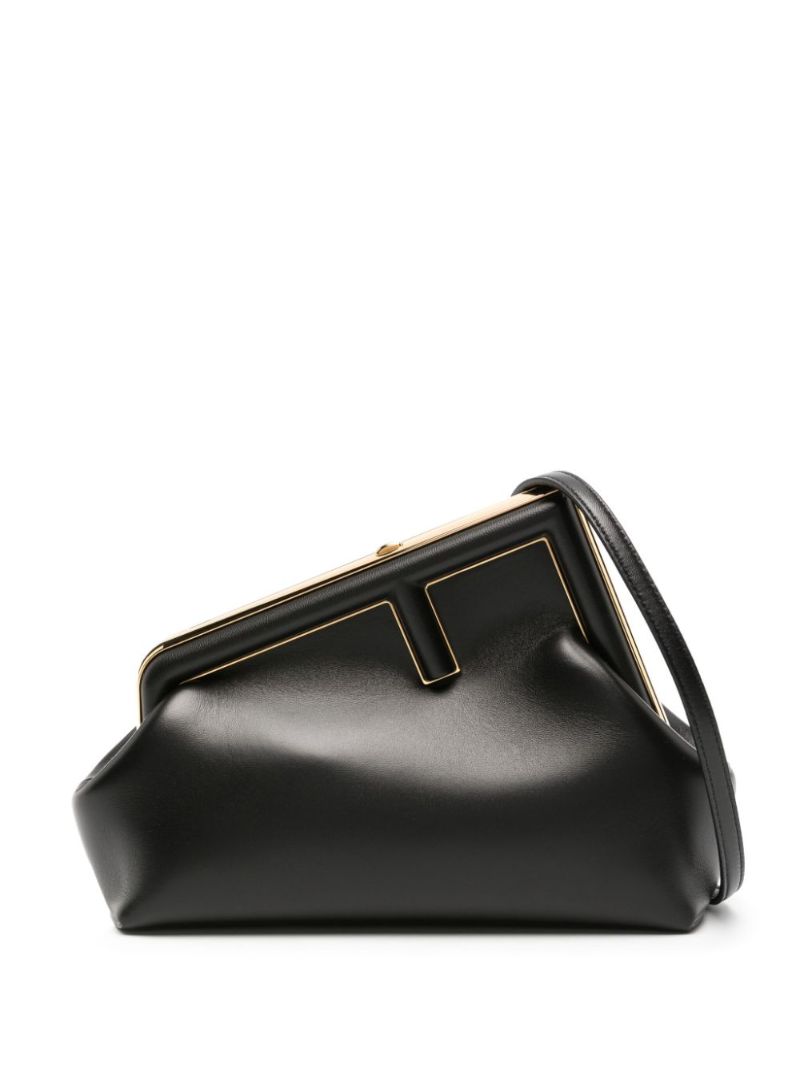 Black Small First Clutch Bag