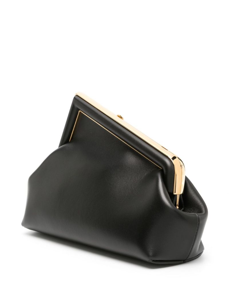 Black Small First Clutch Bag
