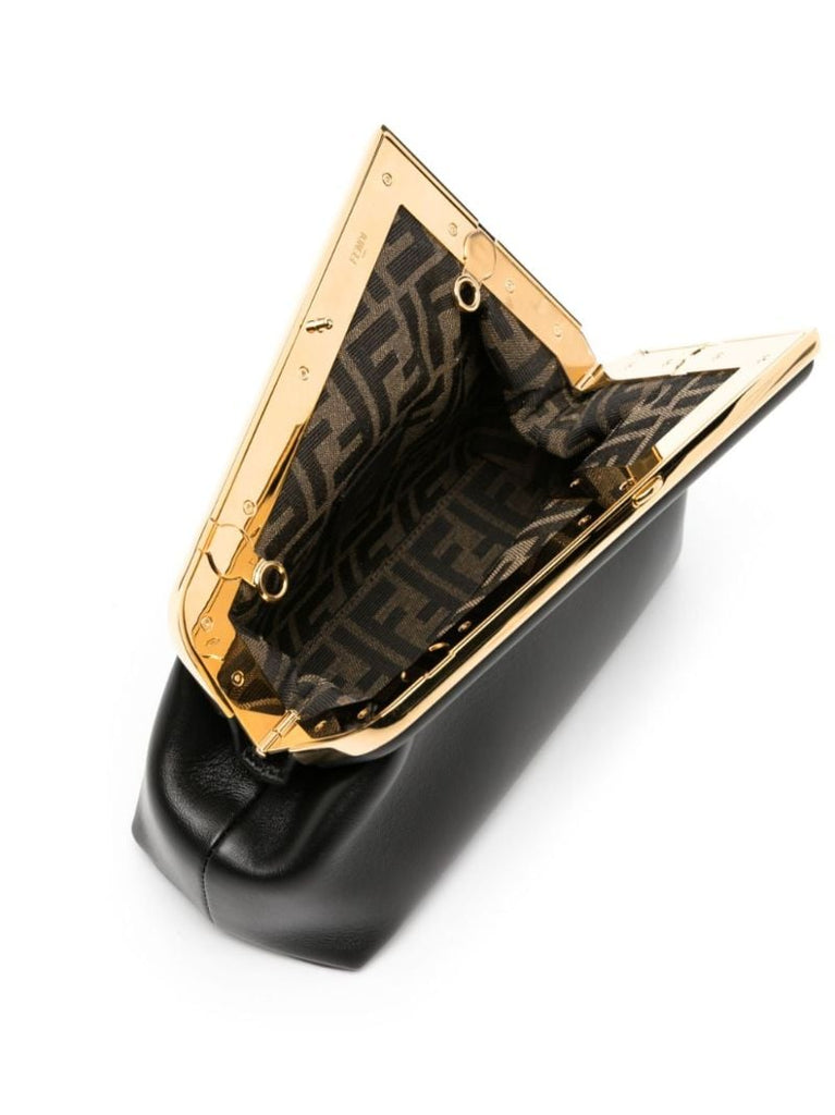 Black Small First Clutch Bag