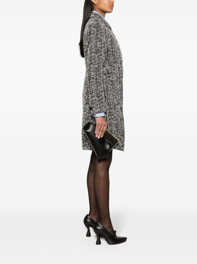 Black Small First Clutch Bag