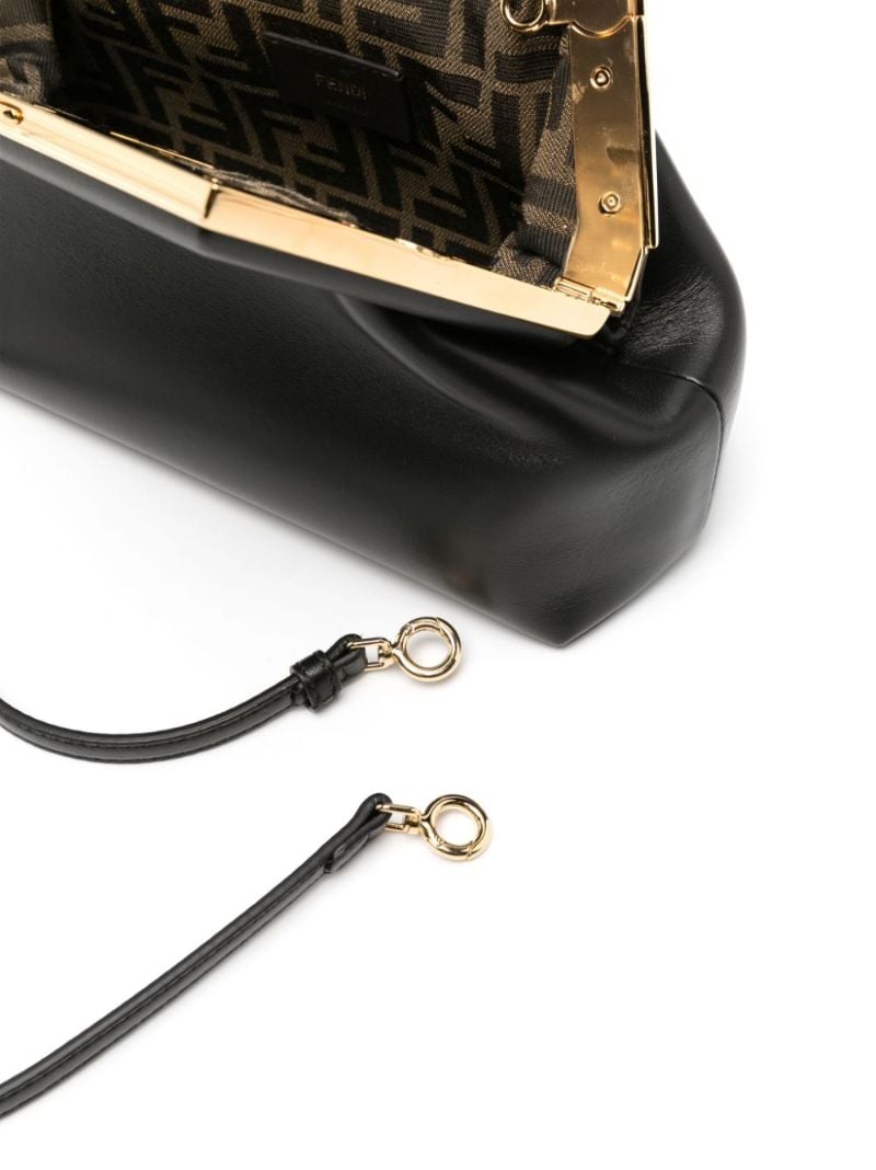 Black Small First Clutch Bag