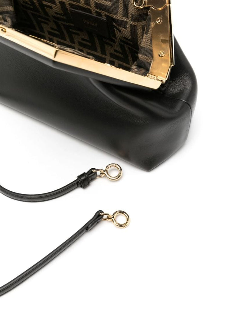 Black Small First Clutch Bag