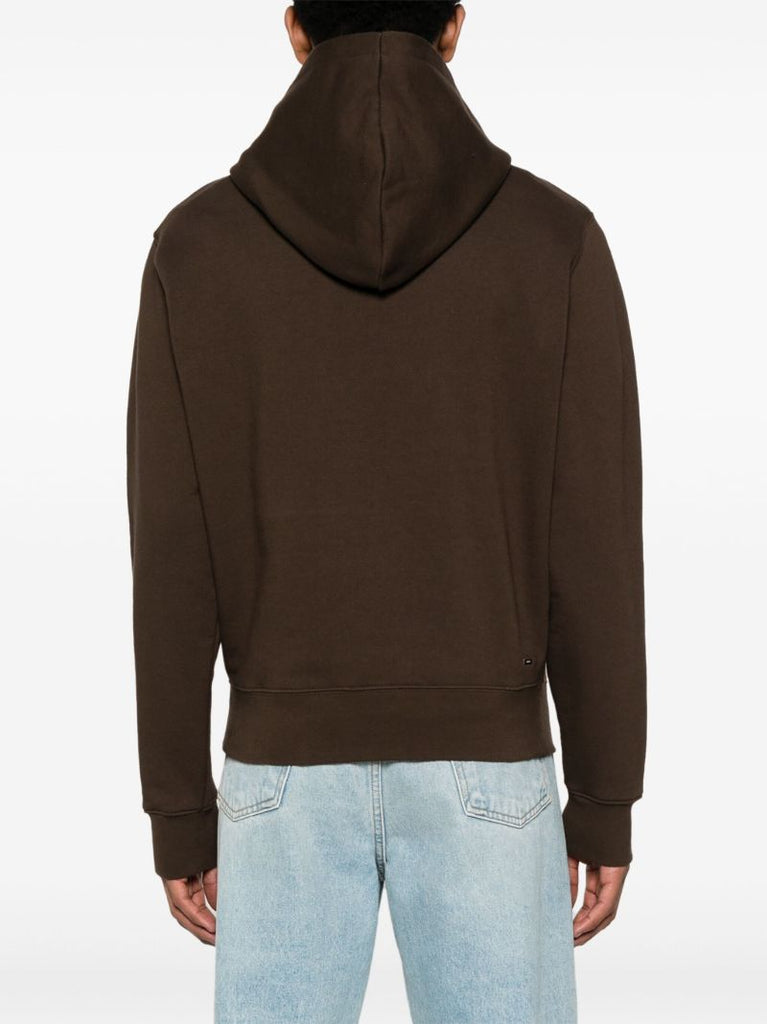 Brown Amiri Core Logo Hoodie