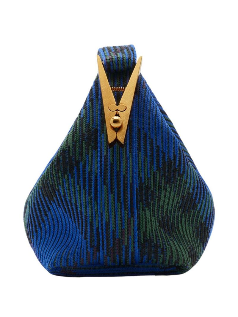 Blue Peg Small Tote Bag