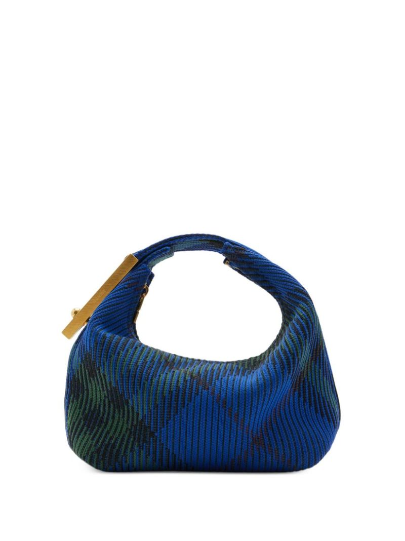 Blue Peg Small Tote Bag