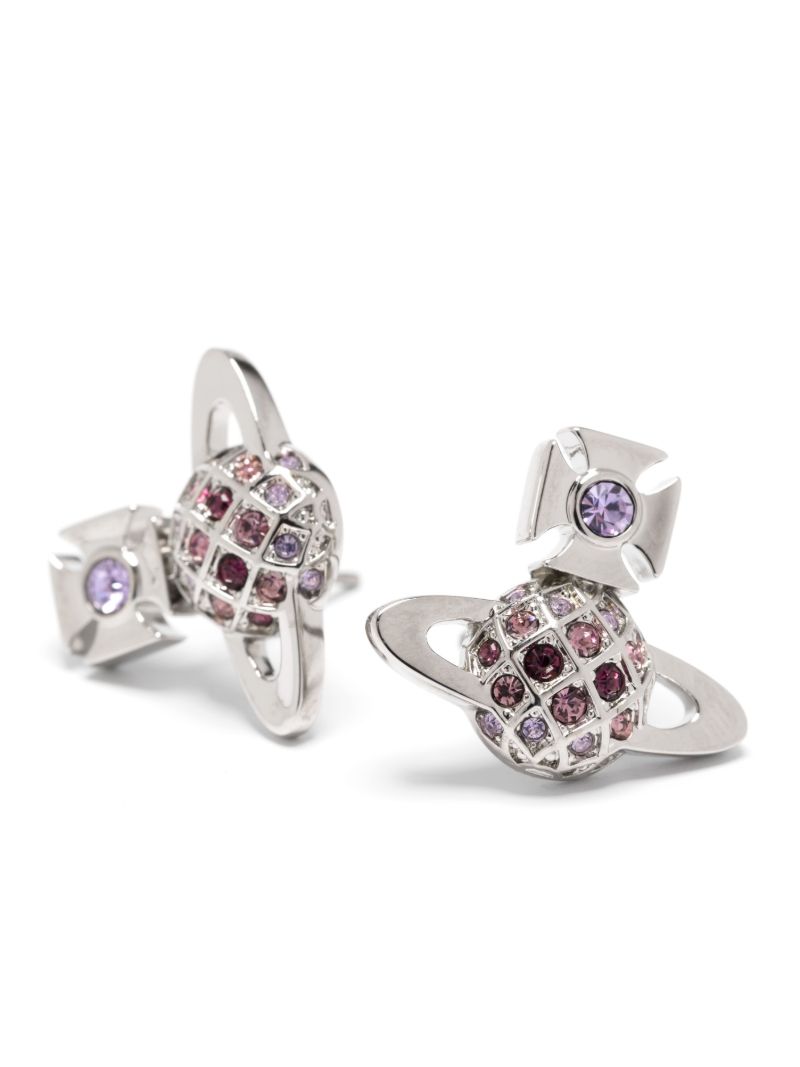 Silver-tone Willa Bas Relief Earrings