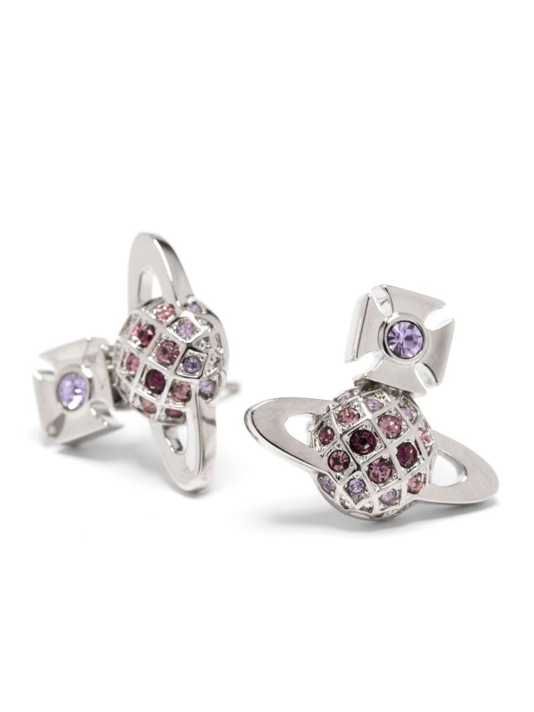 Silver-tone Willa Bas Relief Earrings