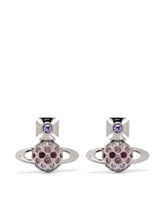 Silver-tone Willa Bas Relief Earrings