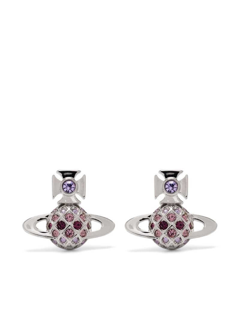 Silver-tone Willa Bas Relief Earrings