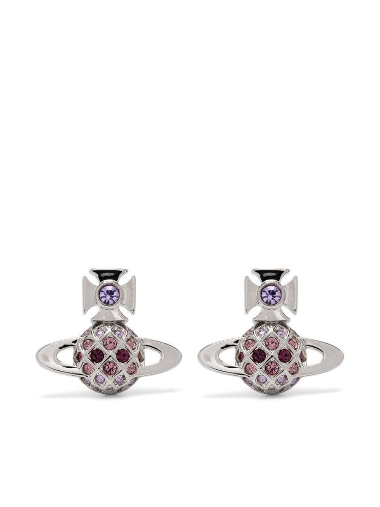 Silver-tone Willa Bas Relief Earrings