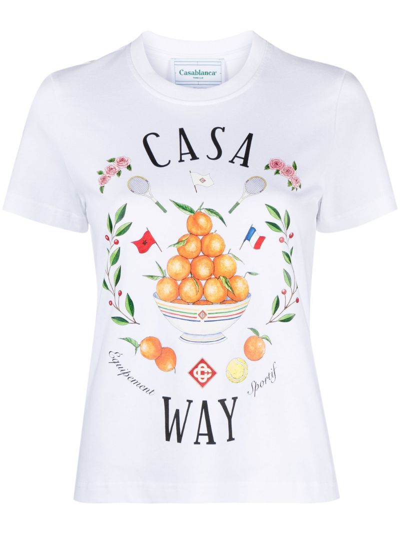 White Casa Way T-shirt