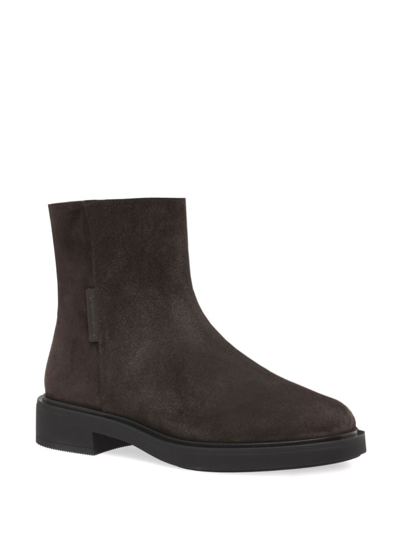 Brown Lexington Suede Ankle Boots