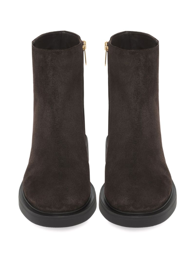 Brown Lexington Suede Ankle Boots