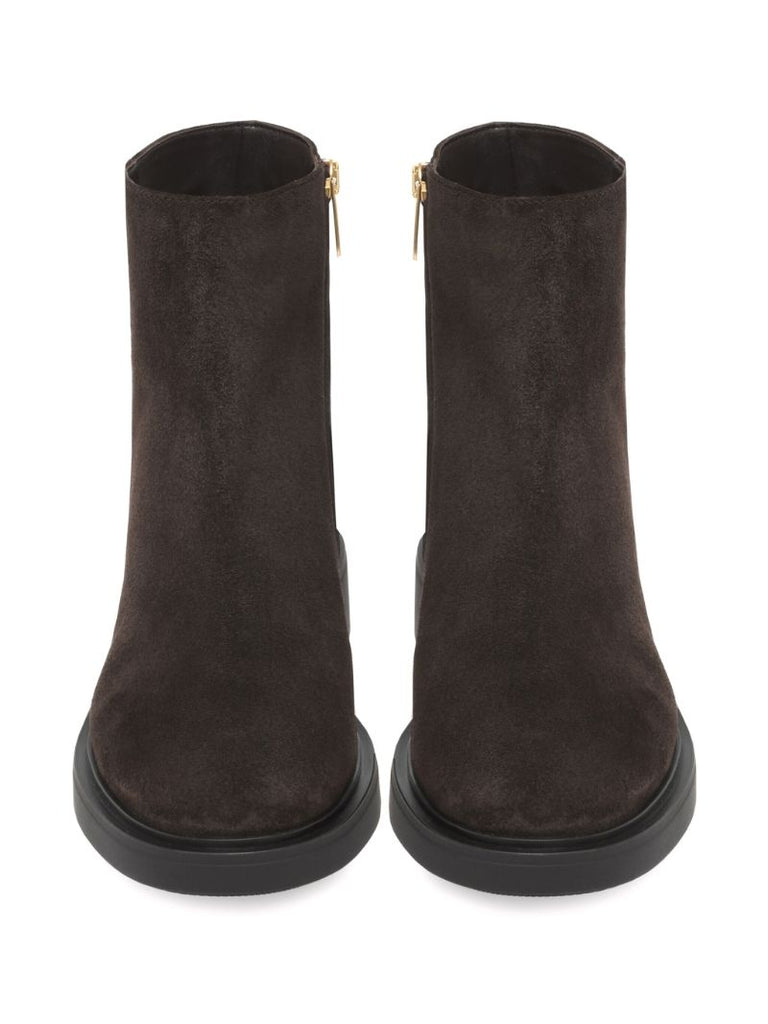 Brown Lexington Suede Ankle Boots