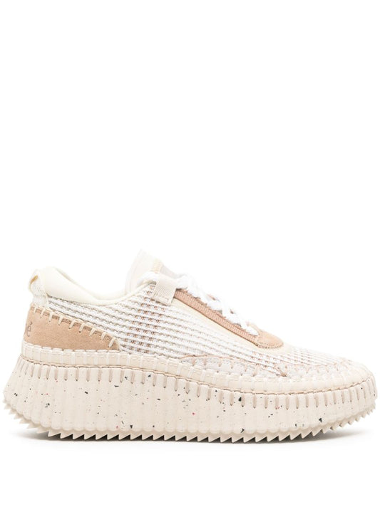 Neutral Nama Mesh Sneakers