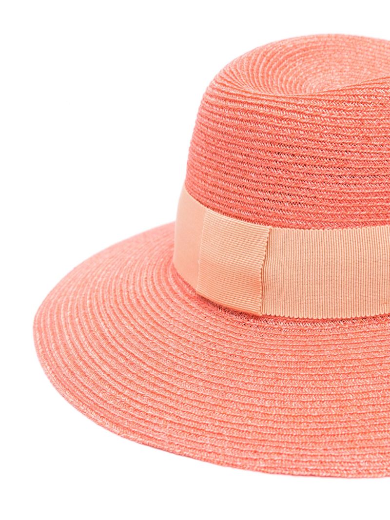 Pink Virginie Hemp Fedora Hat