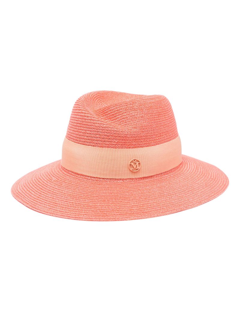 Pink Virginie Hemp Fedora Hat