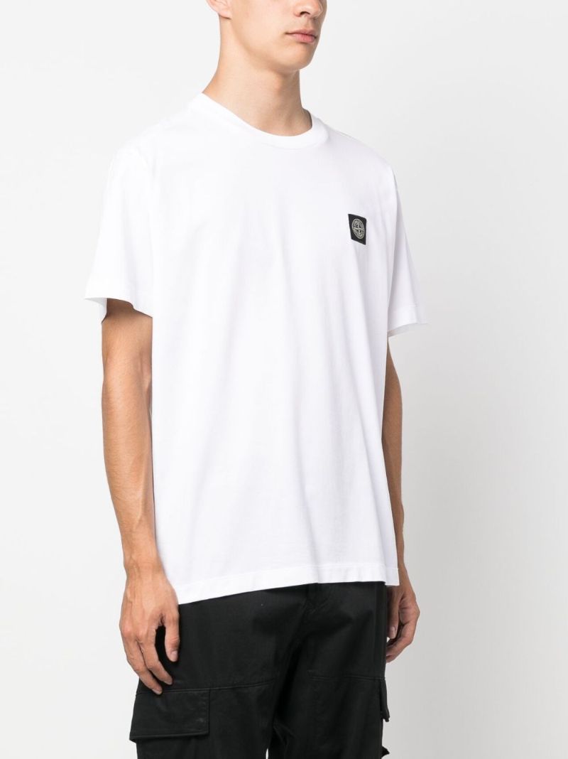Compass-motif T-shirt