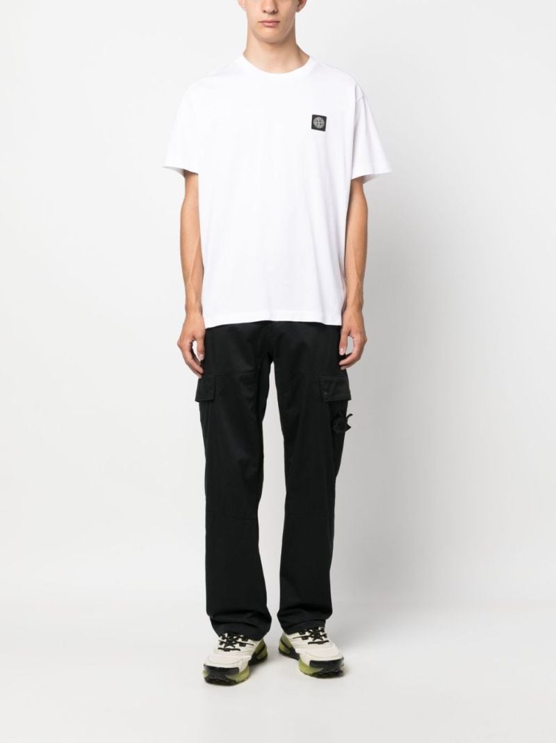 Compass-motif T-shirt
