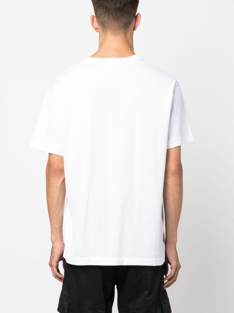 Compass-motif T-shirt