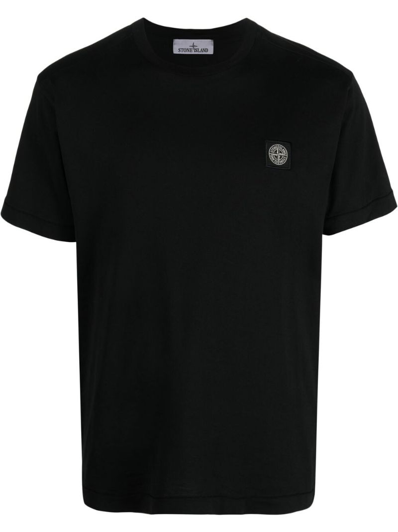 Compass-motif T-shirt