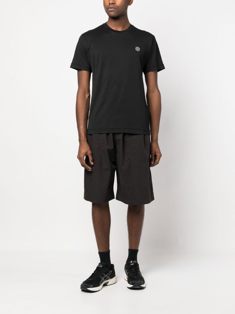 Compass-motif T-shirt