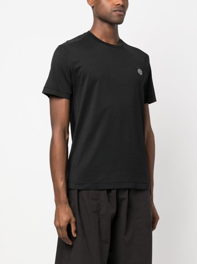 Compass-motif T-shirt