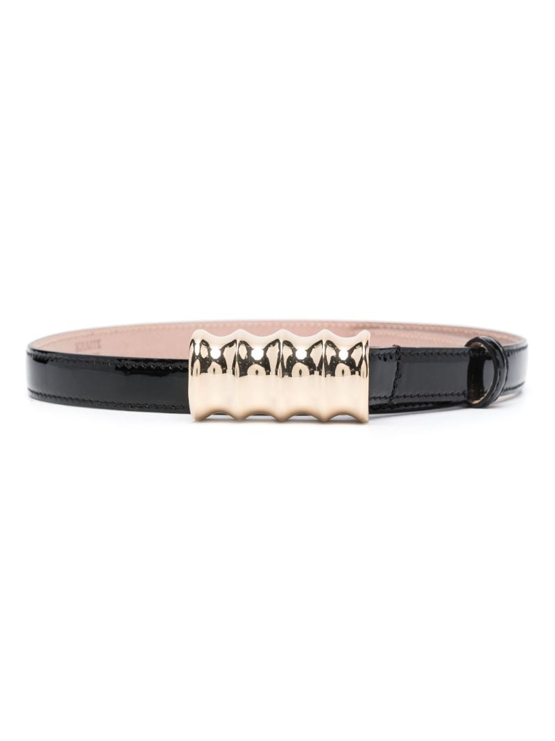 Black the Small Julius Leather Belt