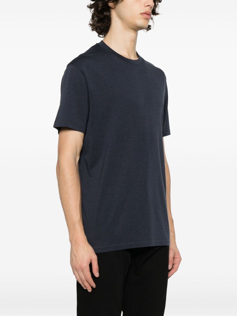 Blue Crew-neck T-shirt
