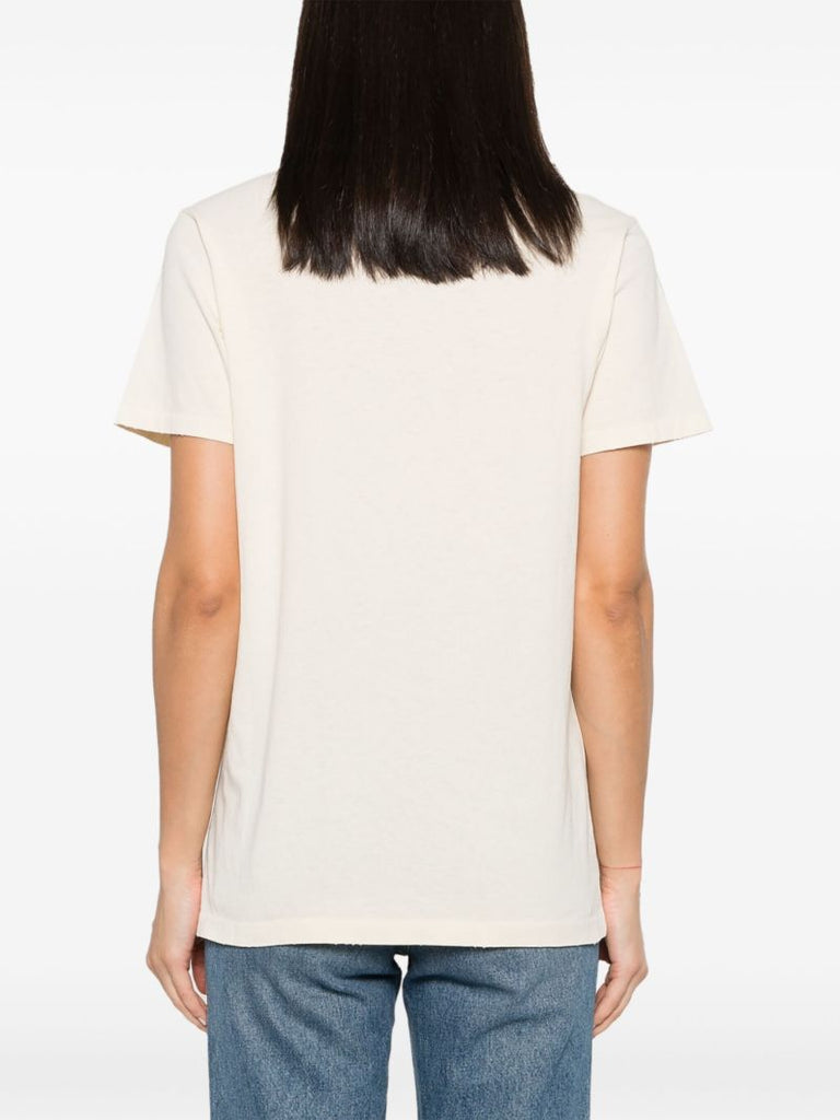 Neutral Logo-print Organic-cotton T-shirt