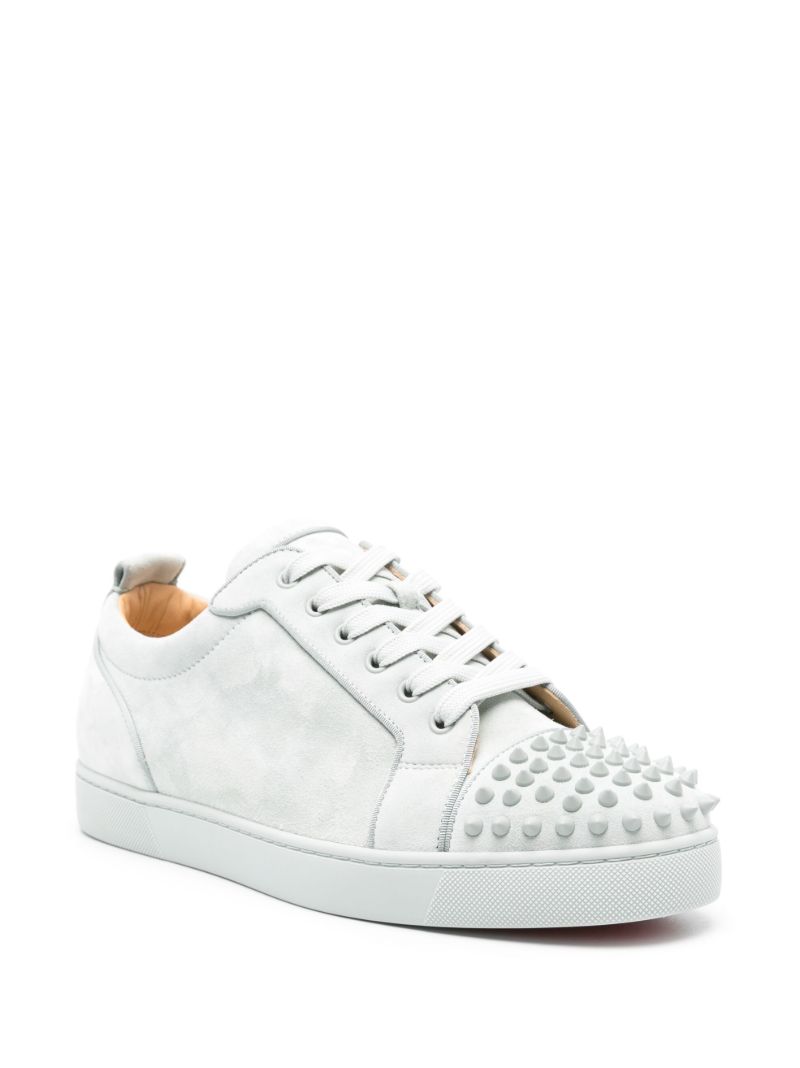 Blue Louis Junior Spikes Suede Sneakers
