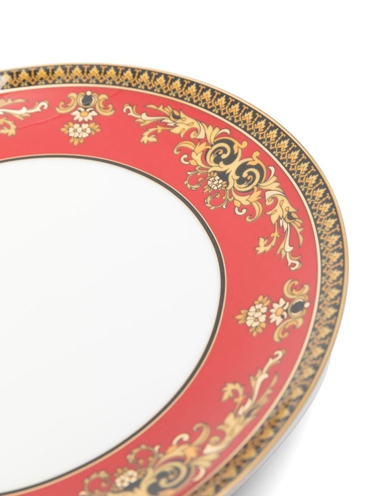 Red Medusa Dinner Plate