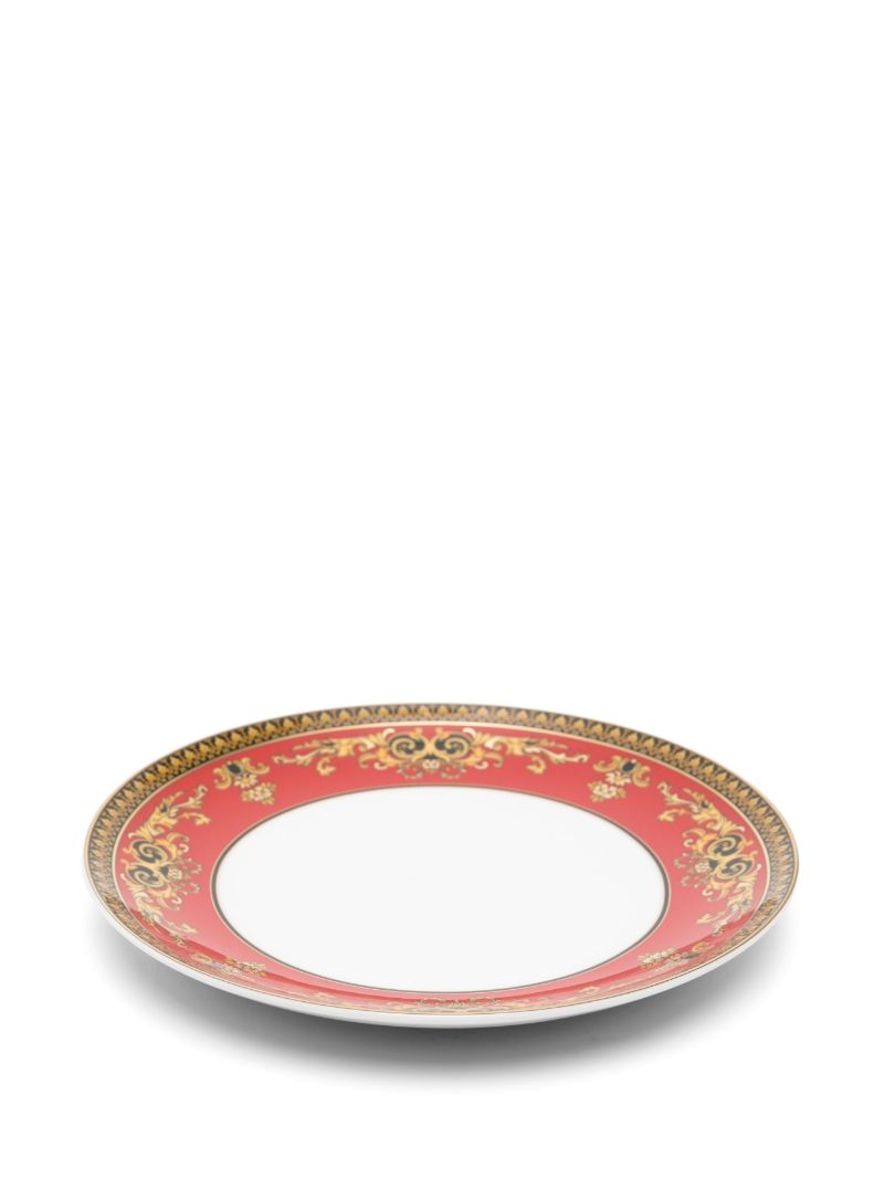 Red Medusa Dinner Plate