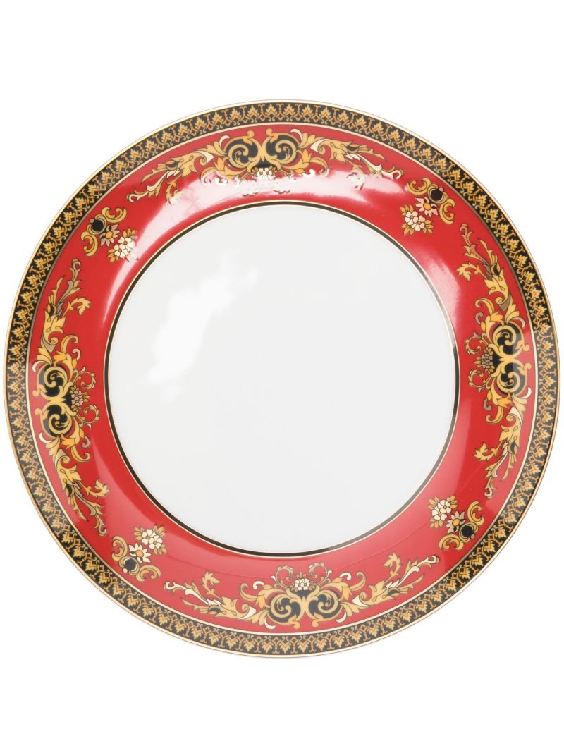 Red Medusa Dinner Plate