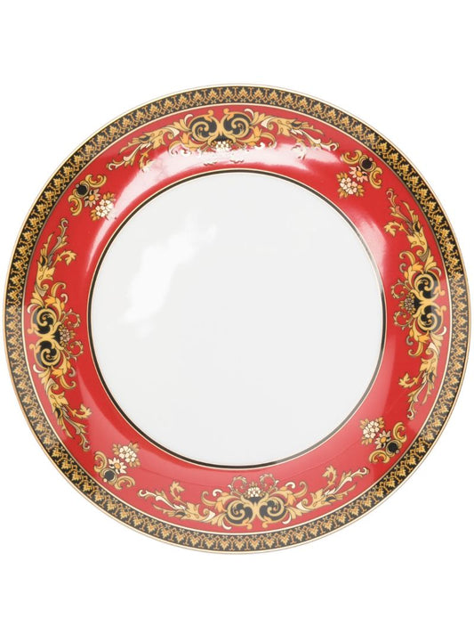 Red Medusa Dinner Plate