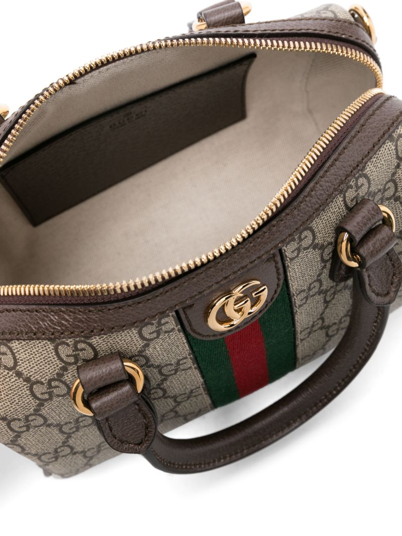 Neutral Ophidia Gg Mini Tote Bag