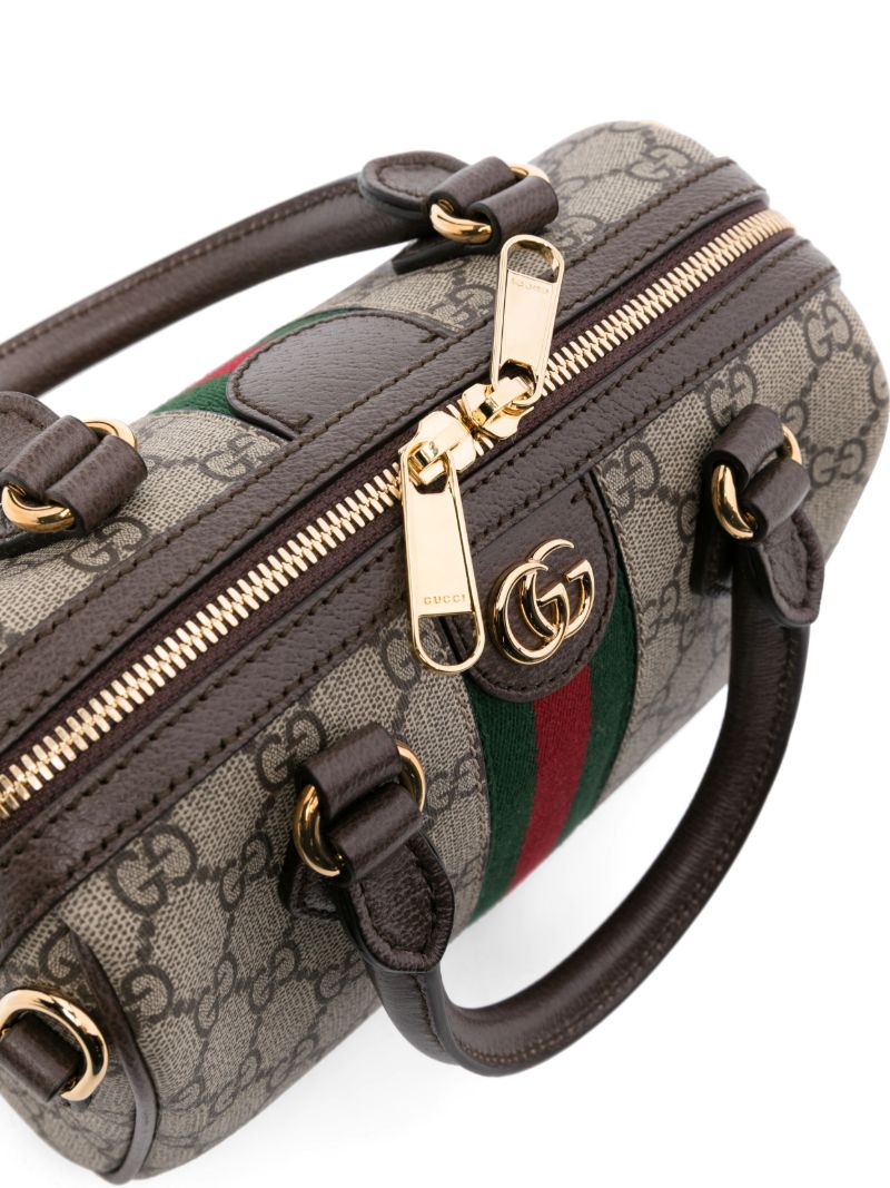 Neutral Ophidia Gg Mini Tote Bag