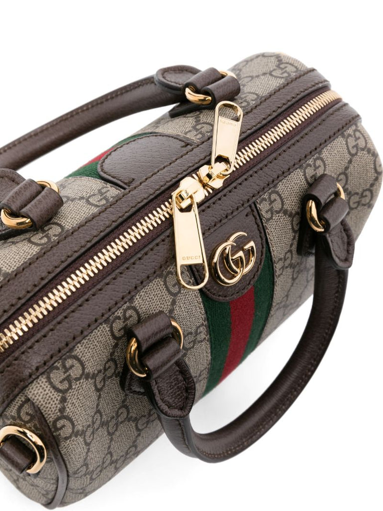 Neutral Ophidia Gg Mini Tote Bag