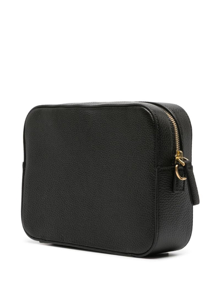 Black Rwb Leather Shoulder Bag