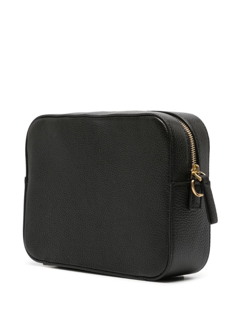 Black Rwb Leather Shoulder Bag