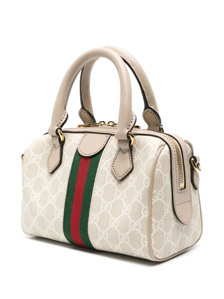 Neutral Ophidia Gg Mini Tote Bag