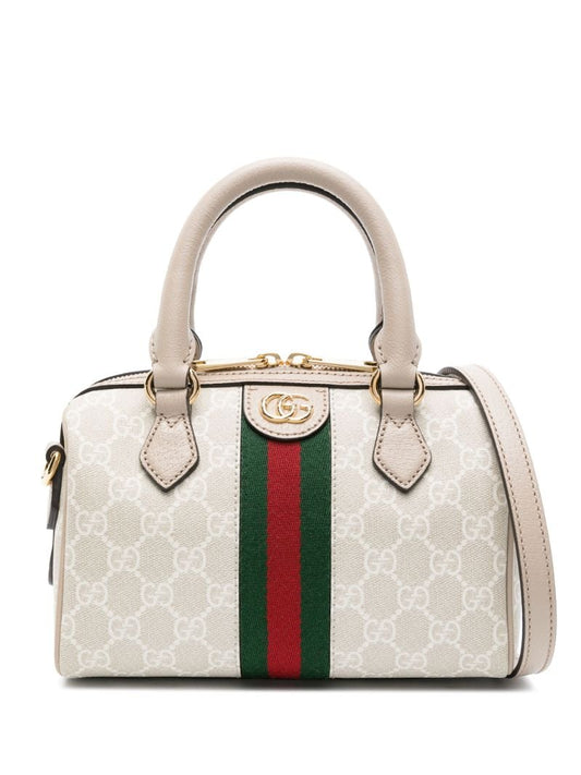 Neutral Ophidia Gg Mini Tote Bag