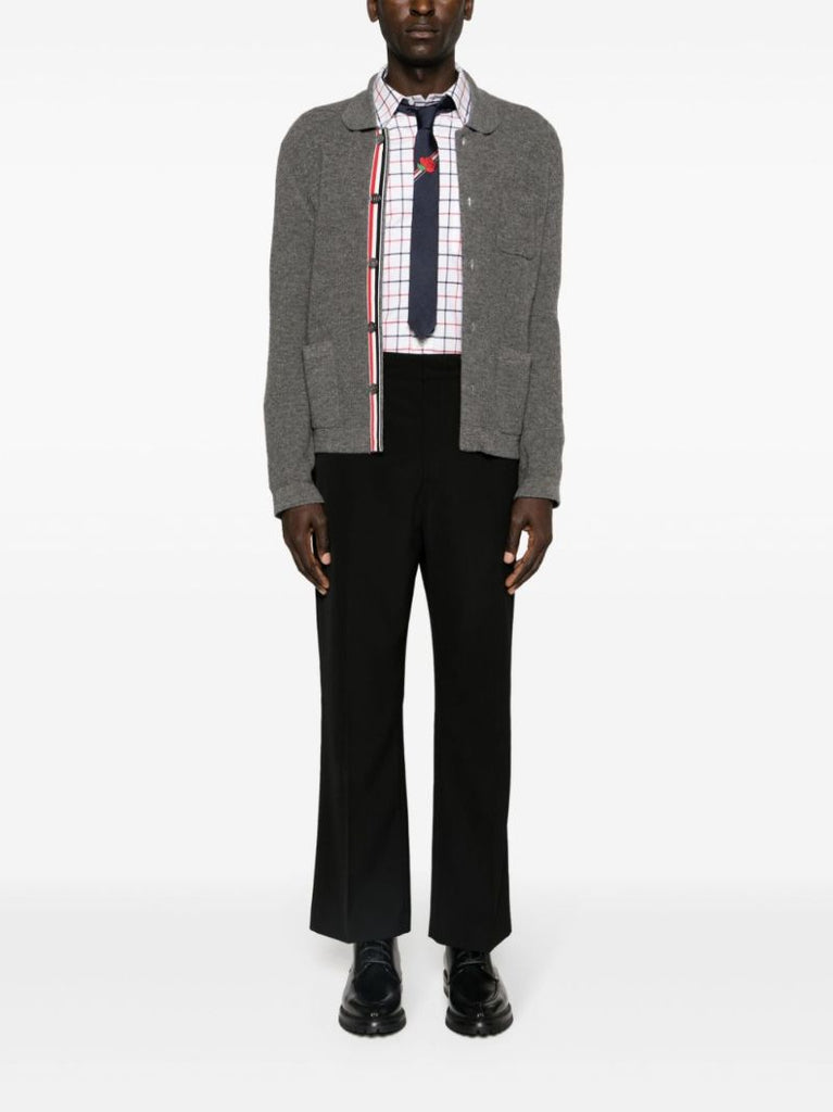 Multicolour Checked Armband Cotton Shirt
