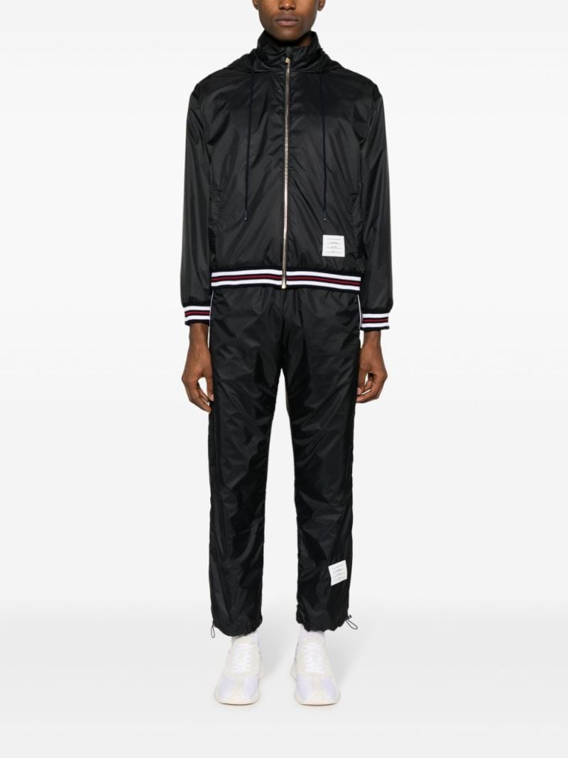 Blue Rwb Bomber Jacket