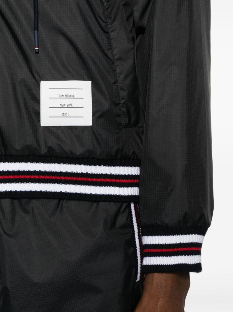 Blue Rwb Bomber Jacket