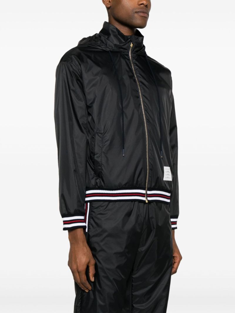 Blue Rwb Bomber Jacket