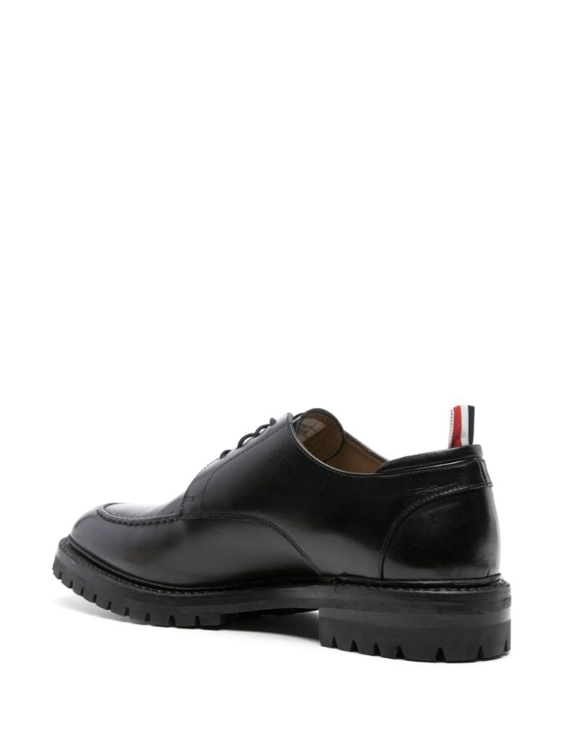 Black Leather Oxford Shoes
