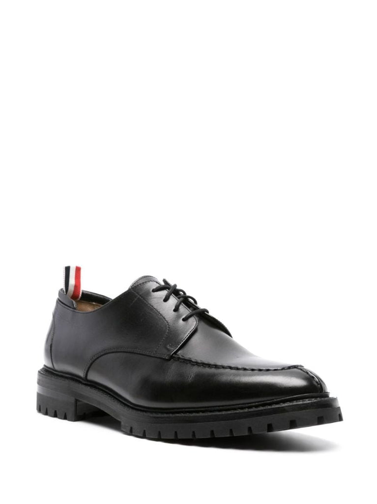Black Leather Oxford Shoes
